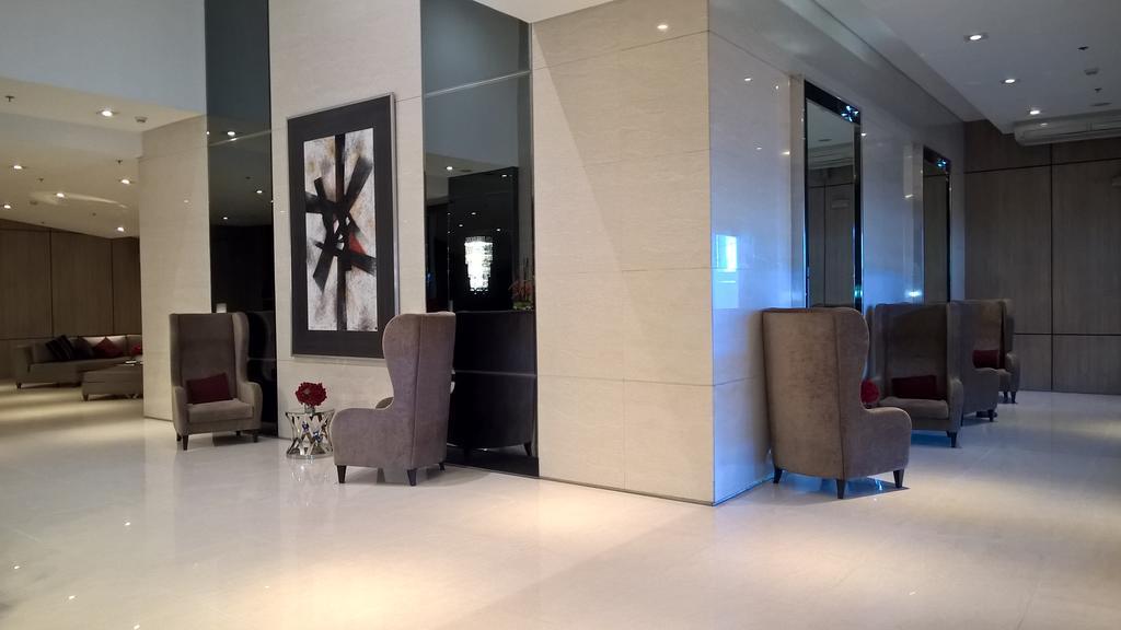 Studio Deluxe Apartment In Princeton Residences Manila Rum bild