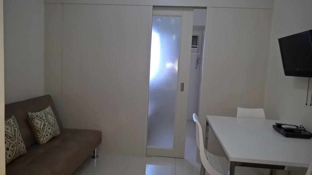 Studio Deluxe Apartment In Princeton Residences Manila Rum bild